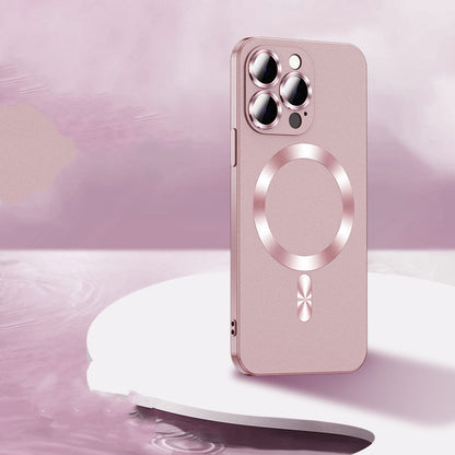 Frosted Magnetic Suction Phone Case