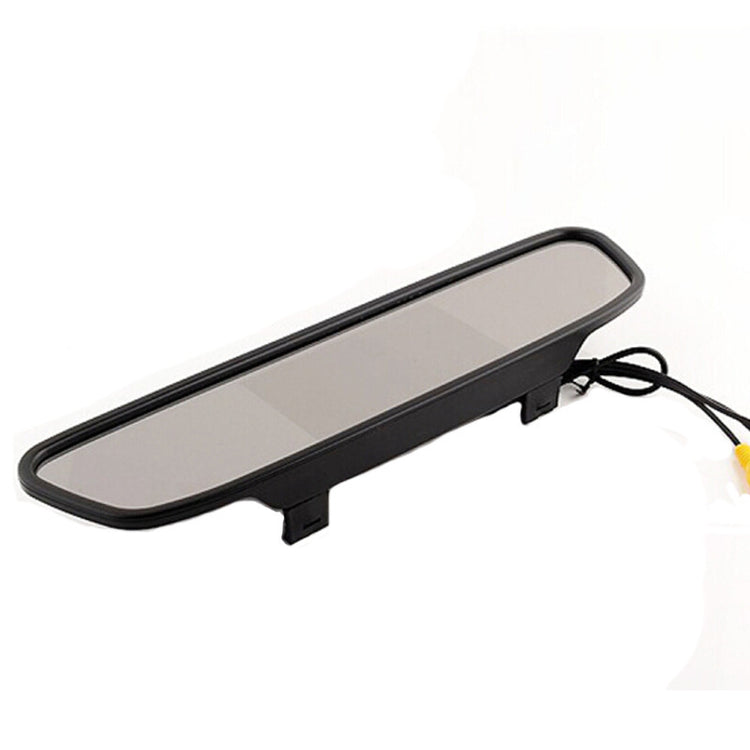 a rear view mirror with a cable