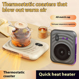 Two-in-One Desktop Heater and Mug Warmer