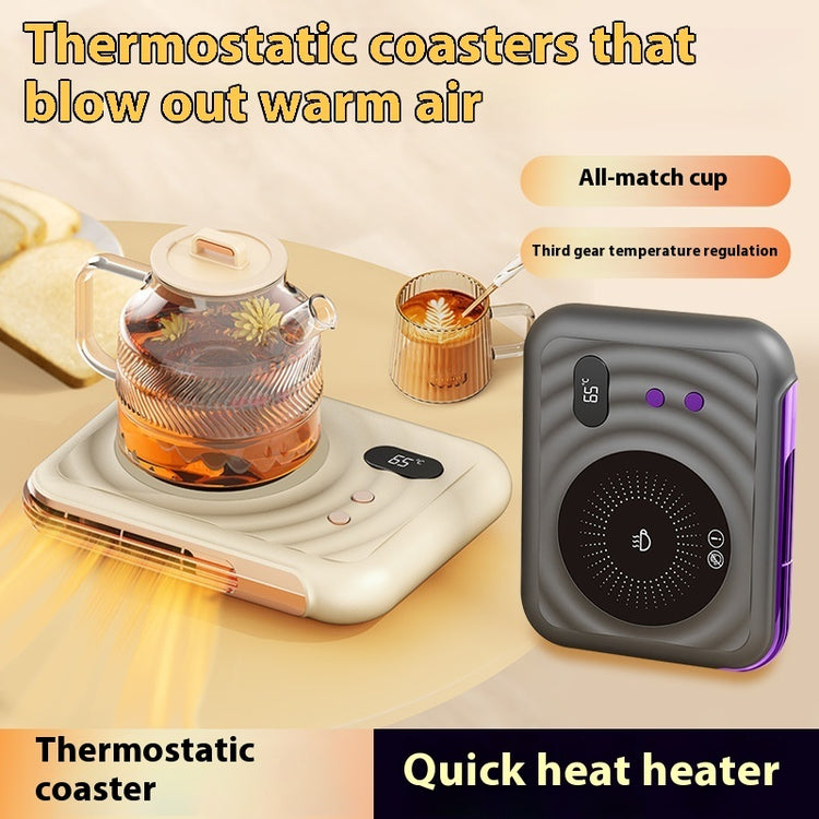 a teapot and a heater
