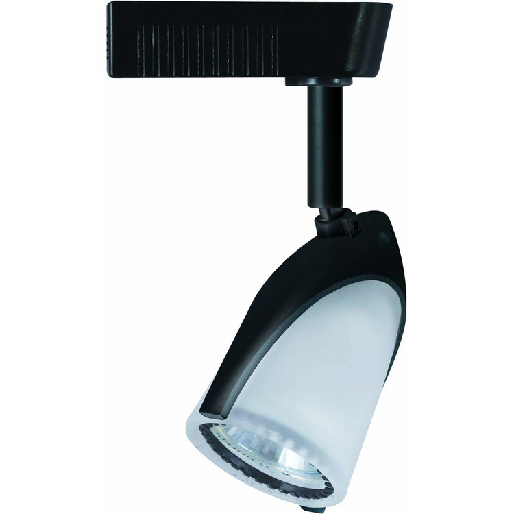 a black and white light fixture
