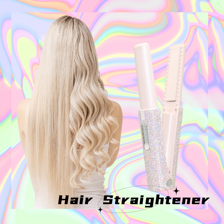 a woman with long blonde hair