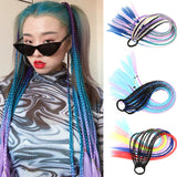 Three-Strand Gradient Braided Wig