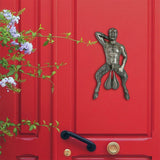 Funny Resin Muscle Figure Door Knocker Ornament