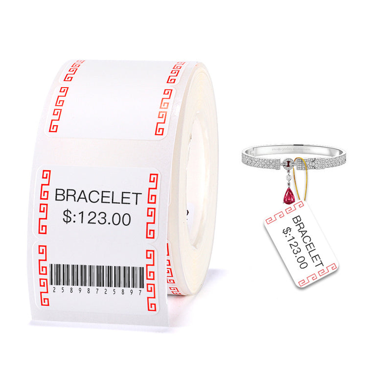 a roll of tape with a price tag