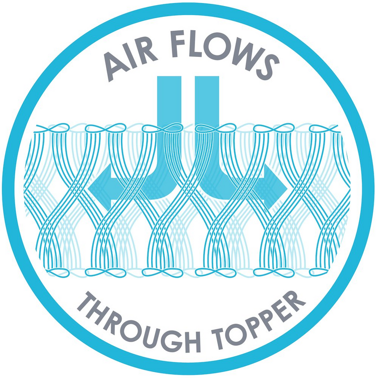 a logo with text and blue lines