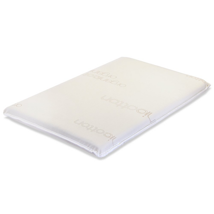a white pillow on a white background