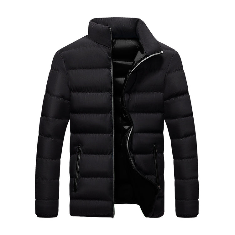 a black jacket with a zipper