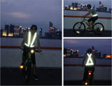 High-Visibility Reflective Running and Cycling Vest