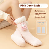 Fleece-Lined Electric Heated Socks