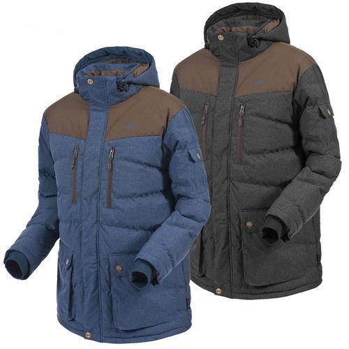 a pair of jackets on a white background
