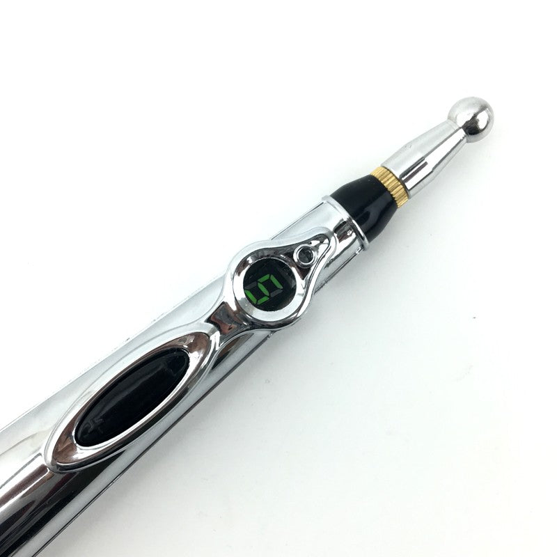 a close up of a pen