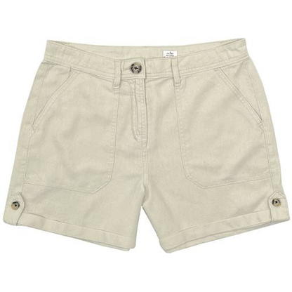 Womens Linen Summer Shorts - 2592