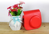 Compact PU Leather Camera Shoulder Bag