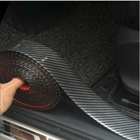 a roll of carbon fiber material