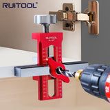 Aluminum Cabinet Door Installation Aid