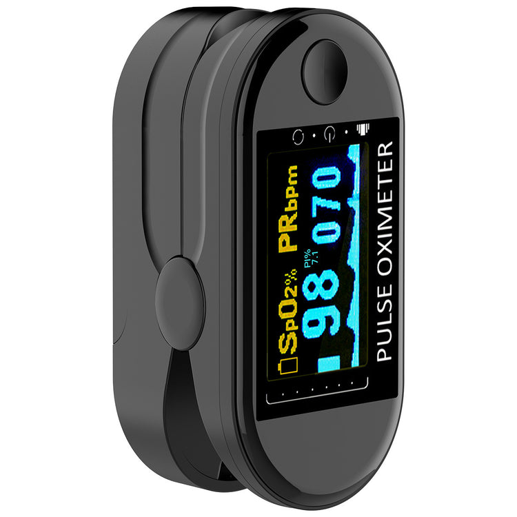 a close up of a pulse oximeter