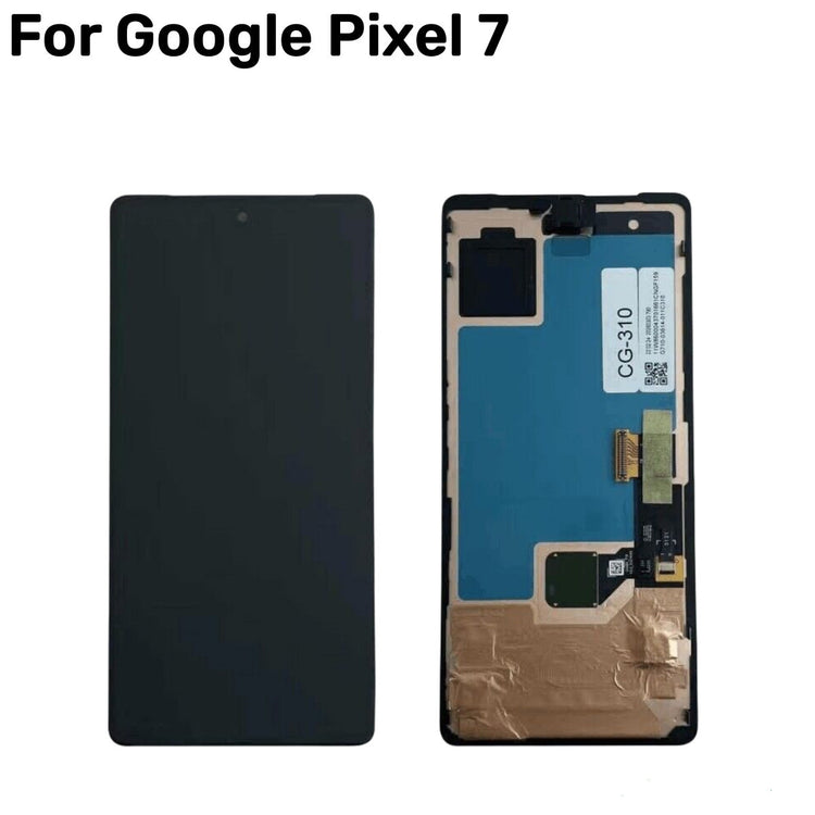 a front and back view of a cell phone