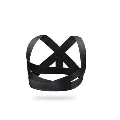 a black strap on a white background