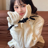 Matching Couple Warm Cotton Gloves