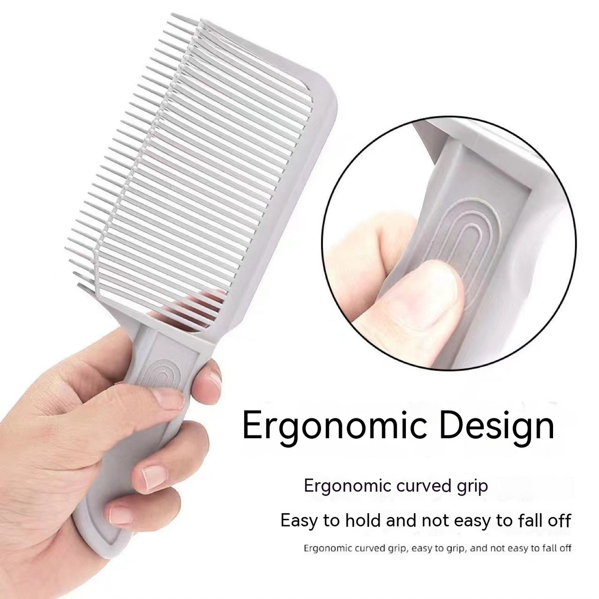 a hand holding a comb