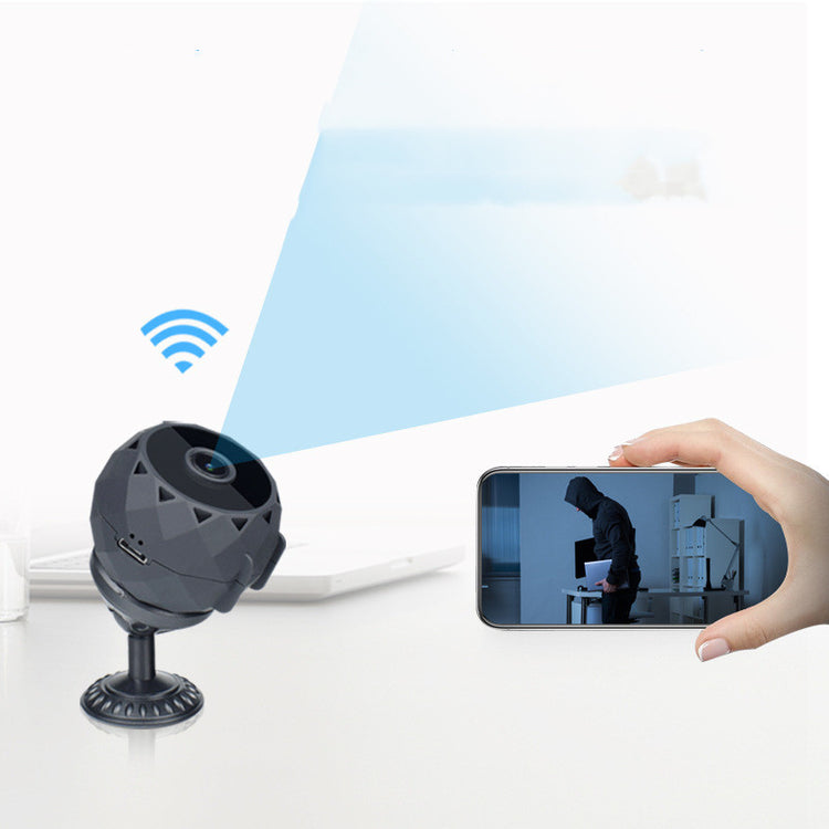 a hand holding a phone and a camera