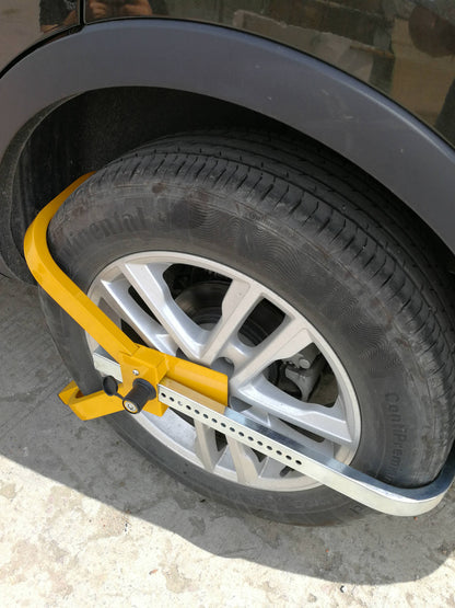 Car Tire Lock Convenient Operation Small Three Fork Wheel Lock Tire Lock Car 34kg Security Lock