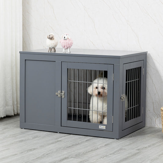 Furniture Style Dog Crate End Table