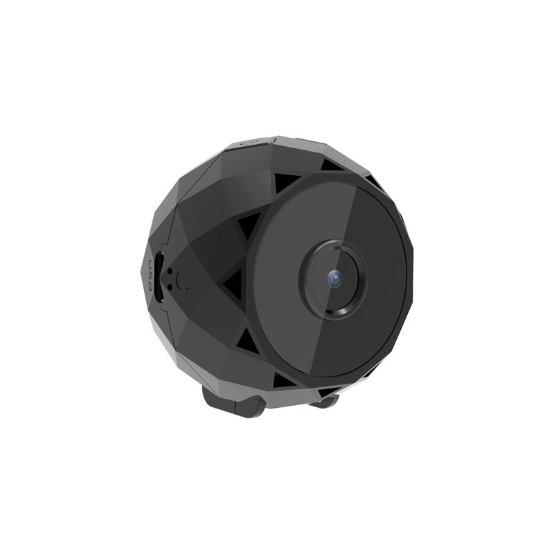 a black round object with a camera