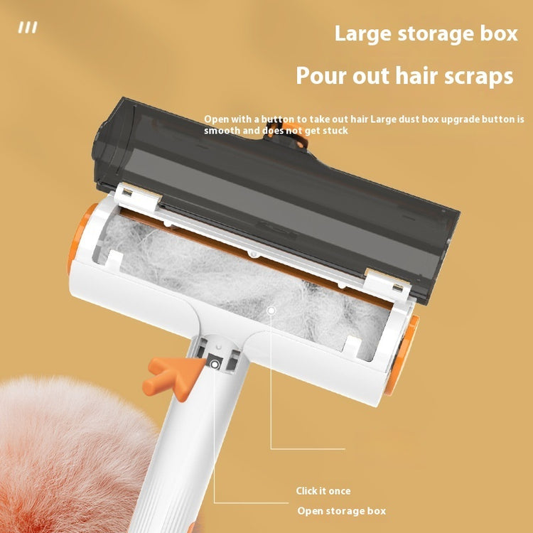 a hair scraper with a large storage box