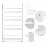 White Wooden Kids’ Bookcase and Display Shelf
