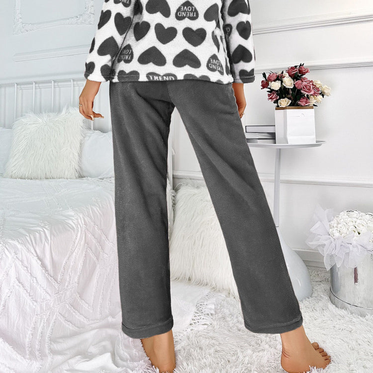 a person wearing a pajama set