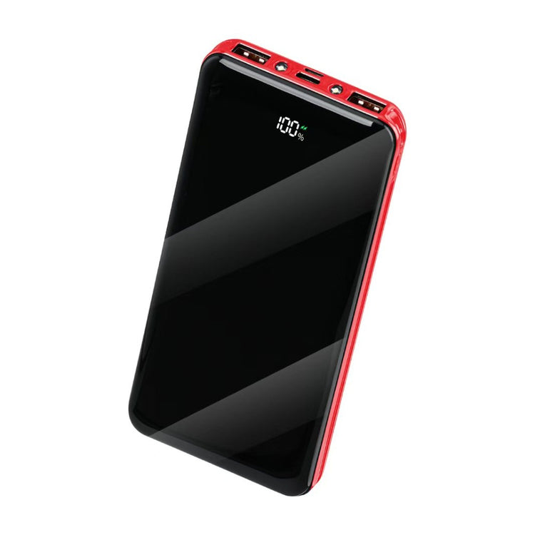 a black and red cell phone