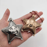 Stainless Steel Star-Shaped Tea Infuser Ball