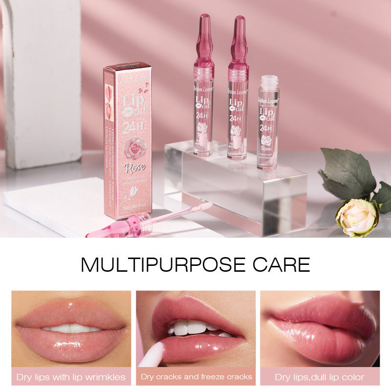 a close up of a lip care product