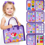 Children's Busy Book and Activity Board