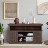 Farmhouse TV Stand with Storage