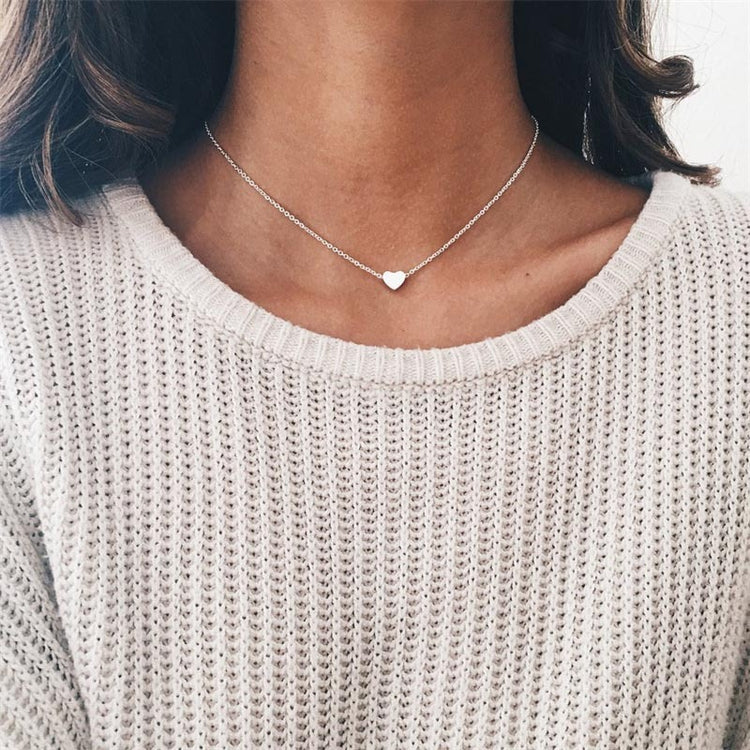 a person wearing a necklace