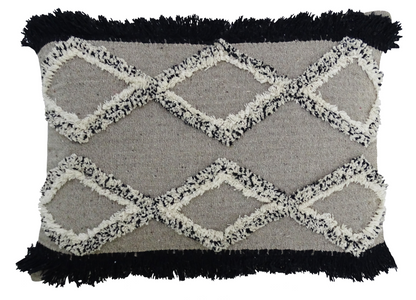Tufted Decorative Pillow for Living Room 16"x 22"
