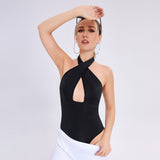 Women's Sleeveless Suspender Vest