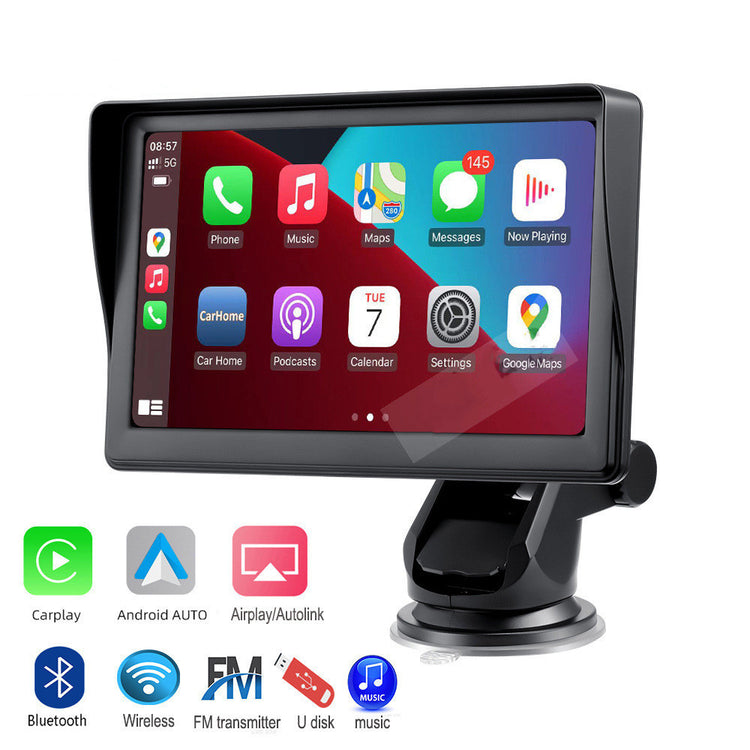 a screen with different apps on it