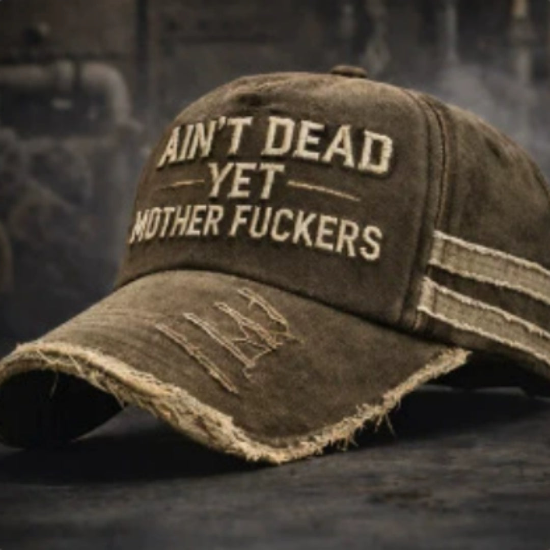 Creative And Versatile Text Printed Baseball Cap