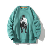 Men's Loose-Fit Pullover Hoodie