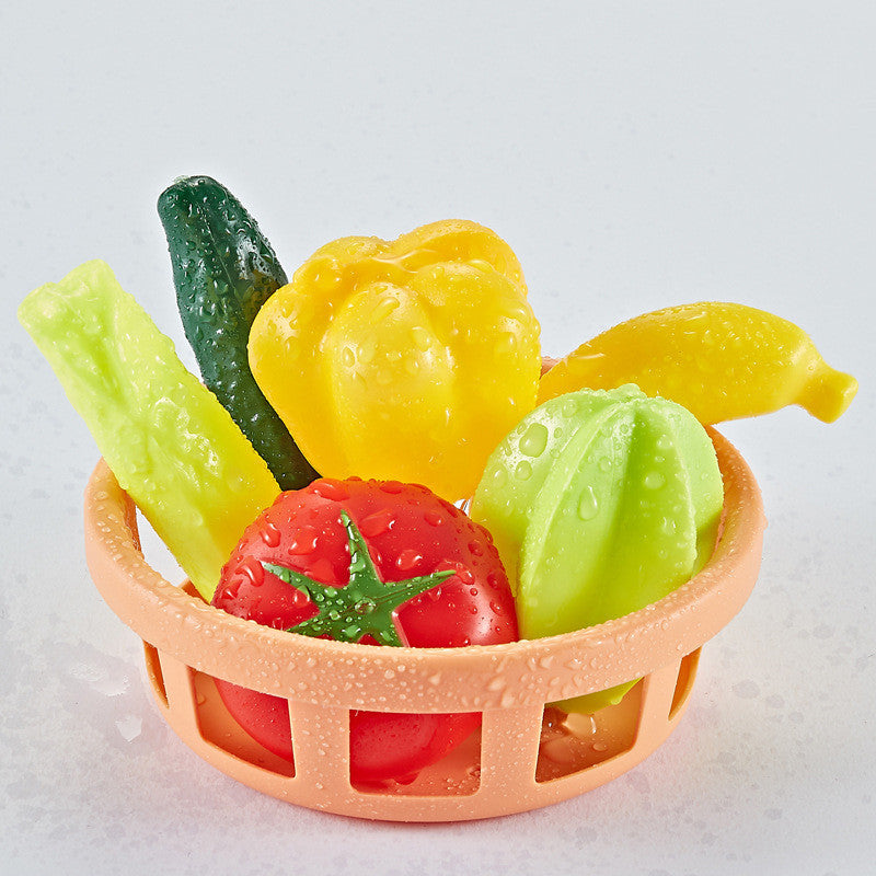 a basket of vegetables and fruits