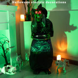 Voice-Activated Witch Halloween Decoration