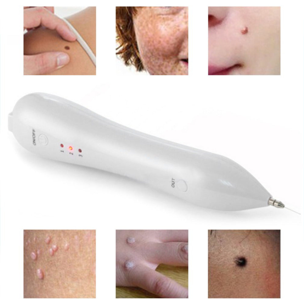 a device with many skin problems