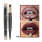 Double-Ended Lipstick and Lip Liner