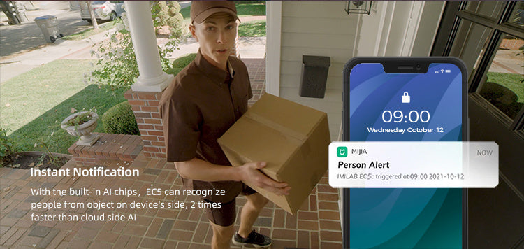 a man holding a box