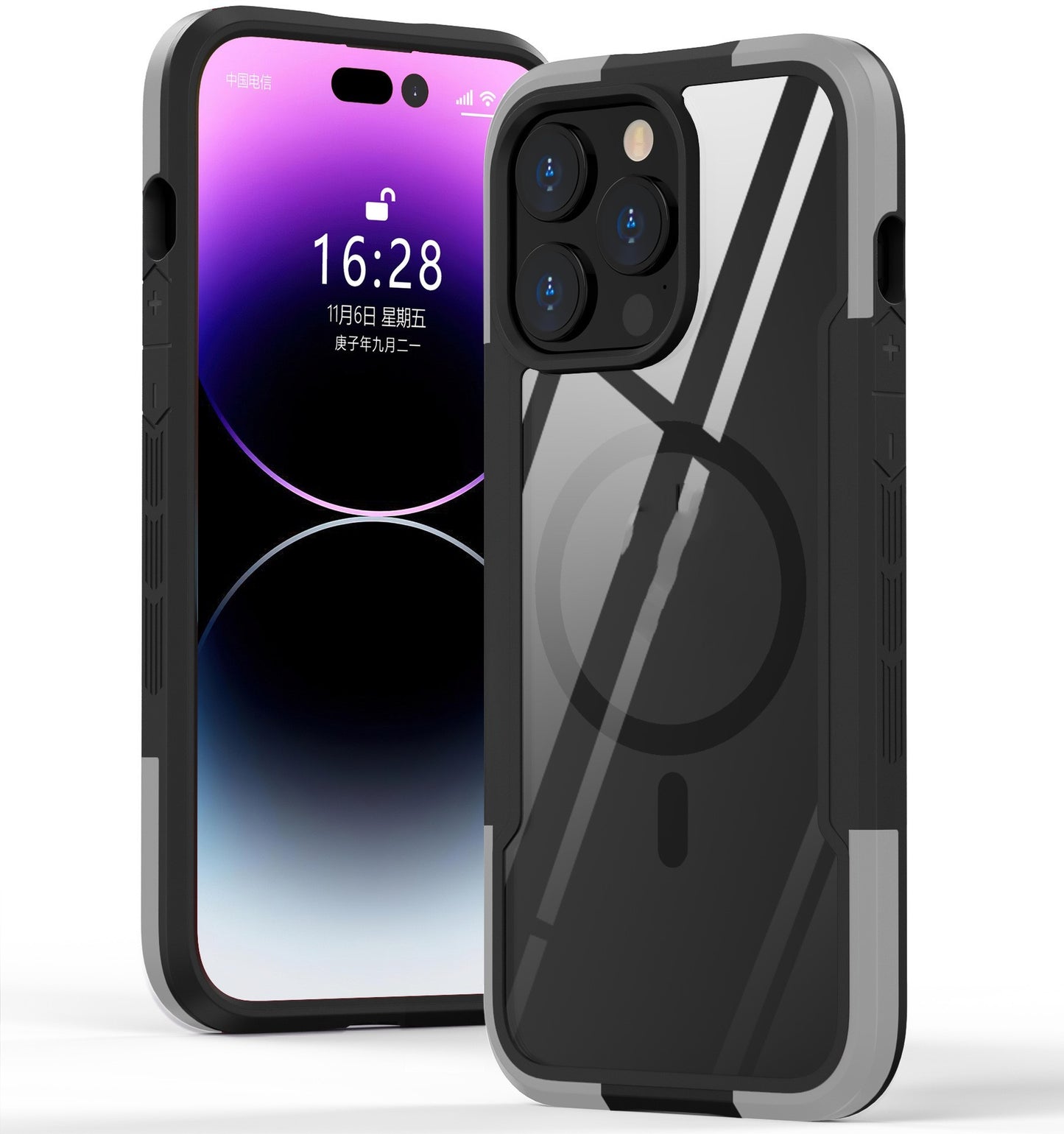 Skin-sensitive Frosted Magnetic Drop-resistant