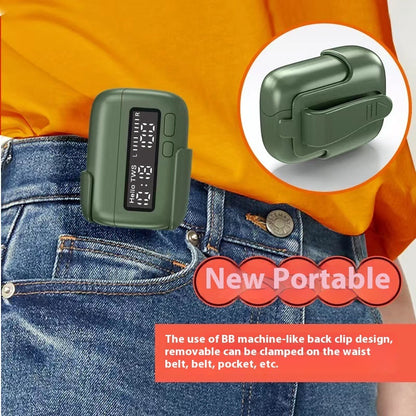 BPG Portable Wireless Bluetooth Headset Digital Display Clock